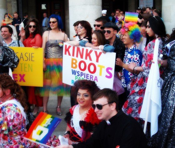 Ekipa Kinky Boots na Paradzie Równości