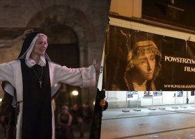 Trzy dni od premiery "Benedetty" - Krucjata Młodych protestuje, Aurora Films: Szczęśliwie Polska nie jest katolicka