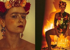 W swojej twórczości często ryzykuję i przekraczam granice cielesne - Ola Grącka, aktorka, performerka, Frida Kahlo
