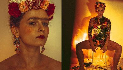 W swojej twórczości często ryzykuję i przekraczam granice cielesne - Ola Grącka, aktorka, performerka, Frida Kahlo